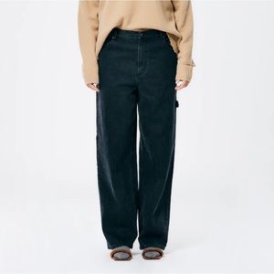 Tibi Double Waist Black Sam Jeans